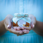 Бонбоньерка с медом на свадьбу, 140 грамм