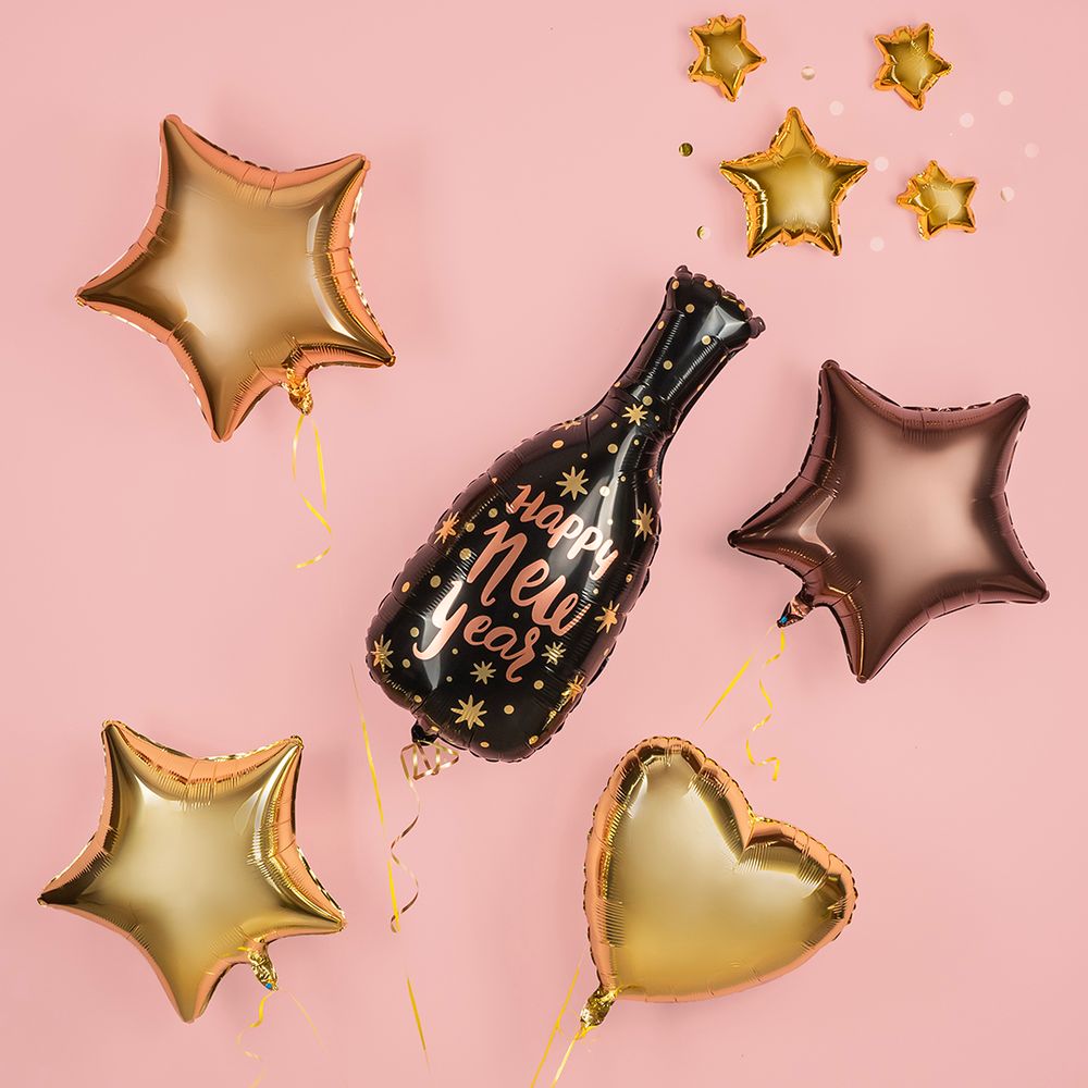 собственная разработка Шар (18''/46 см) Звезда, Шоколад, 1 шт.