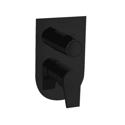 Встраиваемый смеситель для душа на 2 выхода URBAN CHIC 211502SNM черный