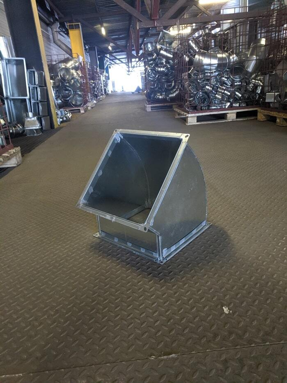 Отвод прямоугольный 45 500x800