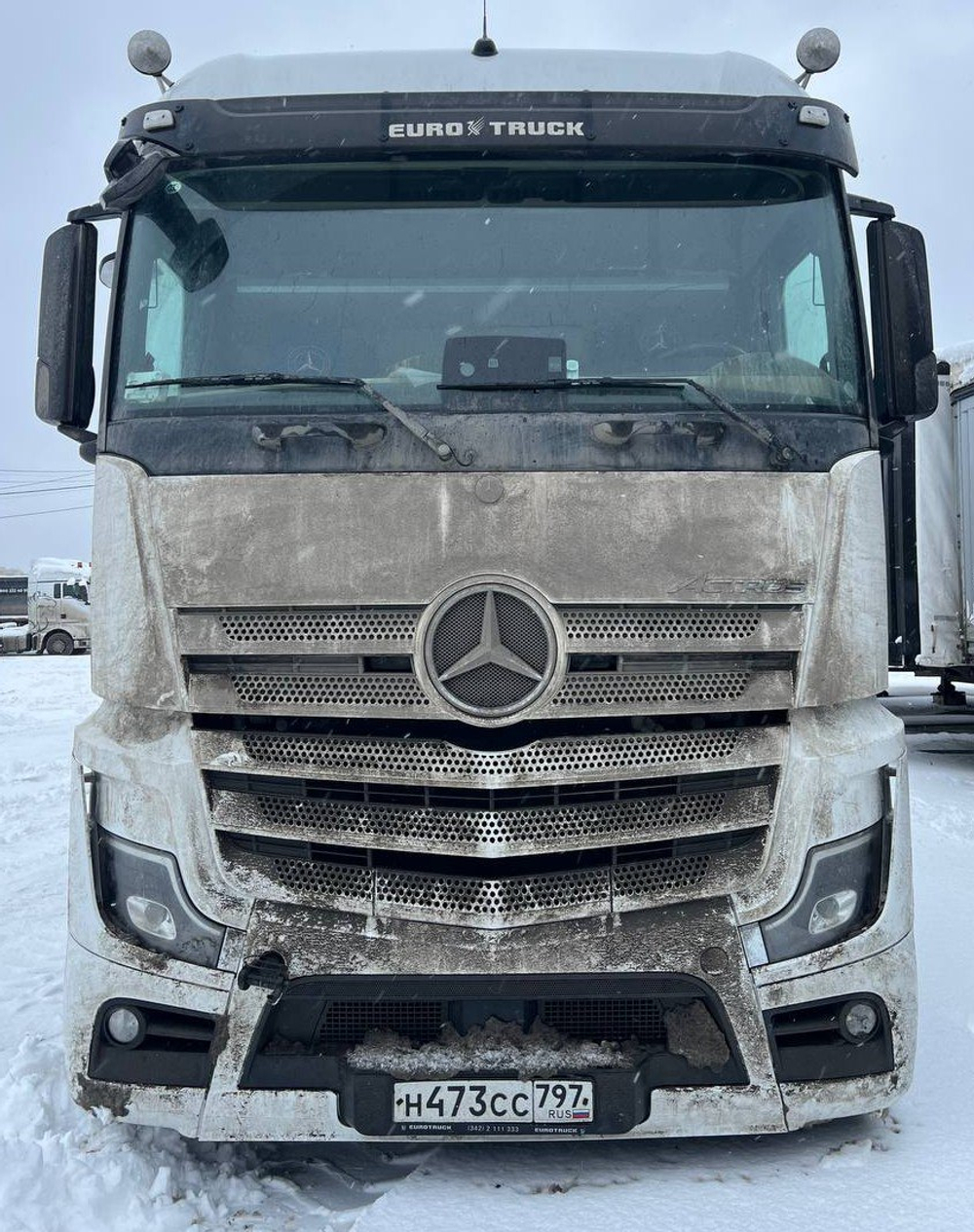 Mercedes-Benz ACTROS 4x2 Седельный тягач 1848 (Дизельный, 12,8 л, 476 л.с., АТ)