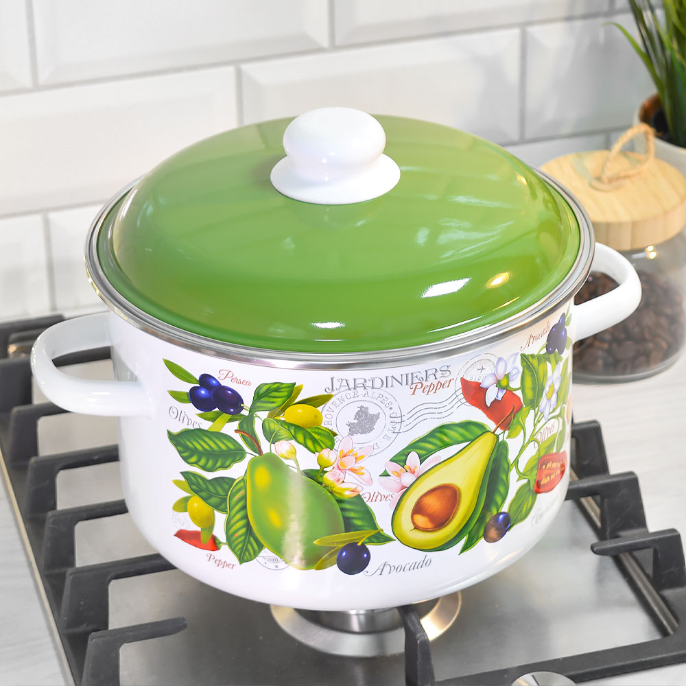 Кастрюля 5,5л "Авокадо"