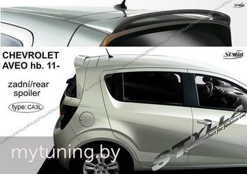 Спойлер для Chevrolet Aveo hatchback