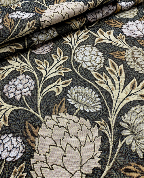 Гобеленовая ткань Георгины на рассвете ширина 175 см