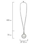 Лупа просмотровая нашейная STAFF, 4-х кратное увеличение, на шнурке, диаметр 50 мм, 455432