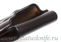 Чехол кожаный темно-коричневый ZT 0562фотография - 2