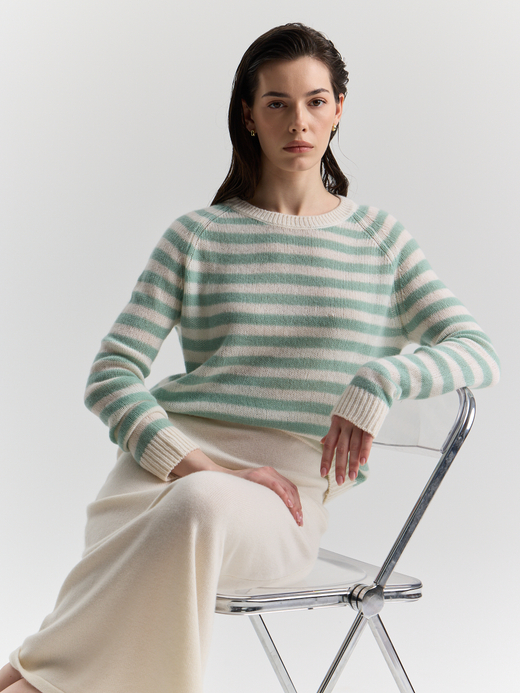 Свитер в полоску