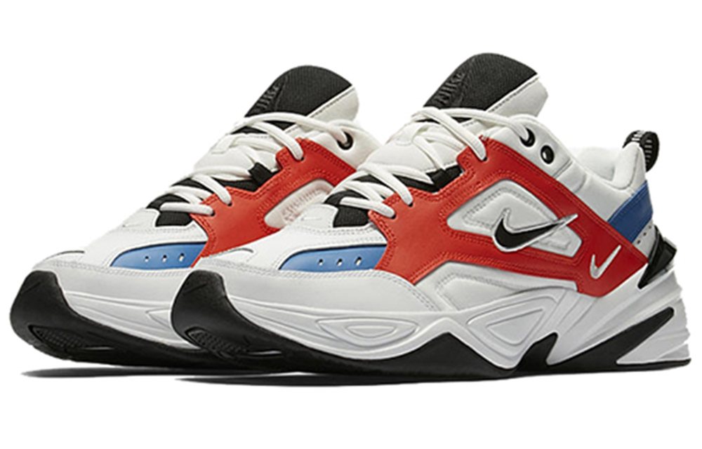 Nike M2K Tekno White Black Orange