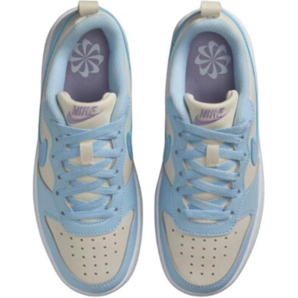 Женские кроссовки Nike Court Borough Low Recraft 'Soft Pearl Hydrangeas White Celestine Blue' IH4048-001