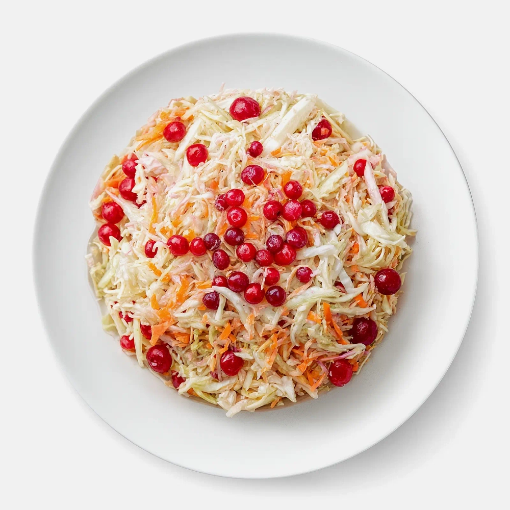 Салат Капуста квашеная с клюквой 900г