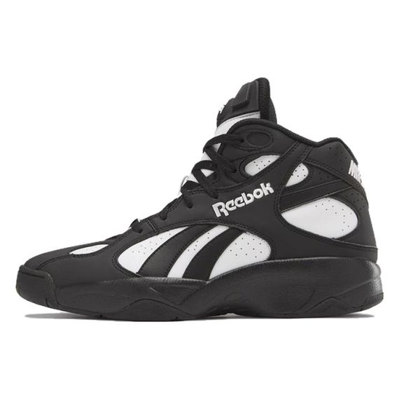 Reebok- Виниловые насосы-баск для обуви СРЕДНЕГО размера Черно-белая панда Юнисекс