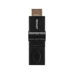 Переходник штекер HDMI - гнездо HDMI, поворотный REXANT