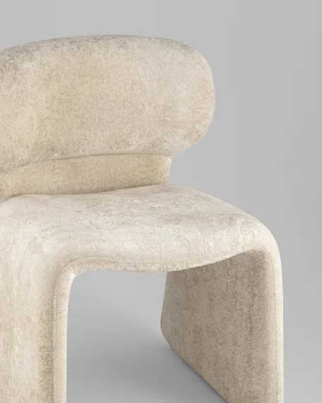 Кресло Nazare, бежевый велюр