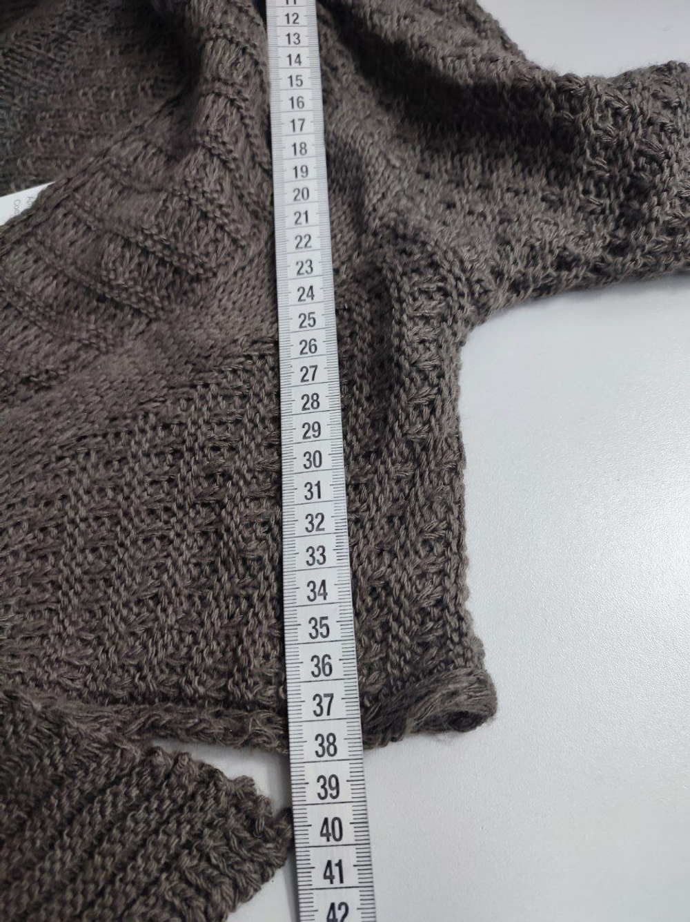 Болеро вязаное бежевое 46 размер