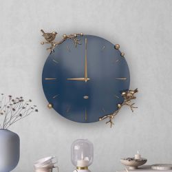 Часы настенные Терра Колор Королевский синий Амбер