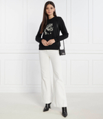 Худи boucle karl Karl Lagerfeld - черный(236W1811)