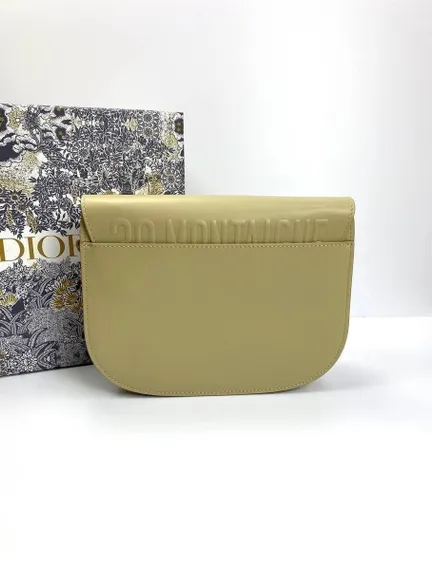 Сумка Dior Bobby, средний формат бежевый