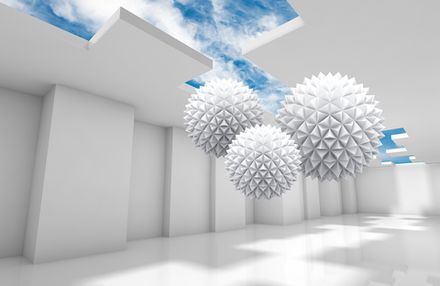 Фотообои Шары 3D (Ширина 4,15 м)