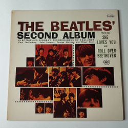Винтажная виниловая пластинка LP The Beatles Second Album (Japan 1973) (No Obi) Thank You Girl