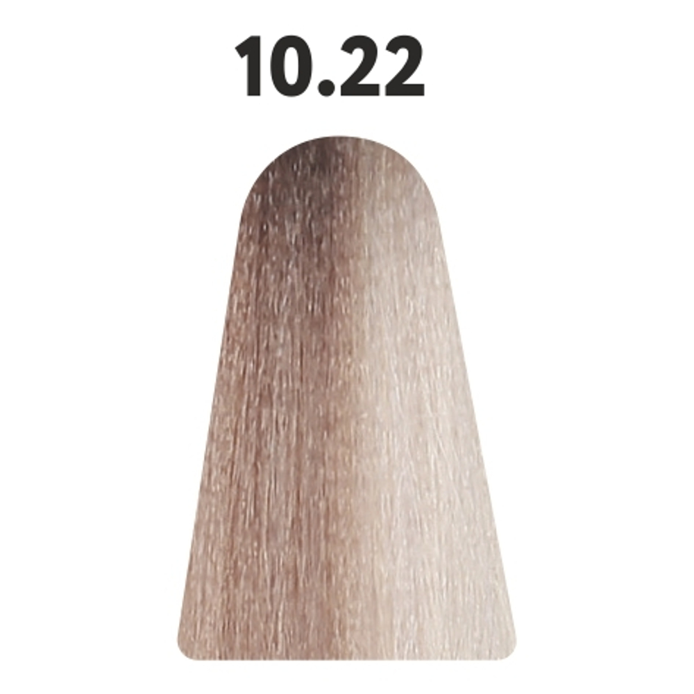 10.22 гель-краска KAARAL Baco Color Glaze очень-очень светлый блондин интенсивный фиолетовый - 60 мл.