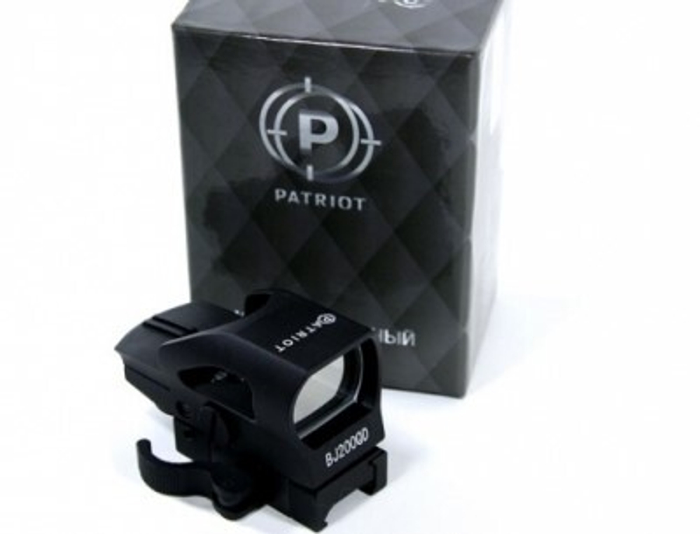 Коллиматорный прицел PATRIOT 1х33х22 на вивер, быстросъемный BH-KP200F