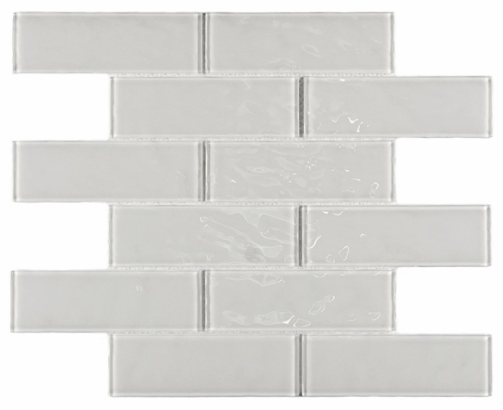 Мозаика стеклянная Rumba White/Румба белый (148х48) 300х300х4 мм