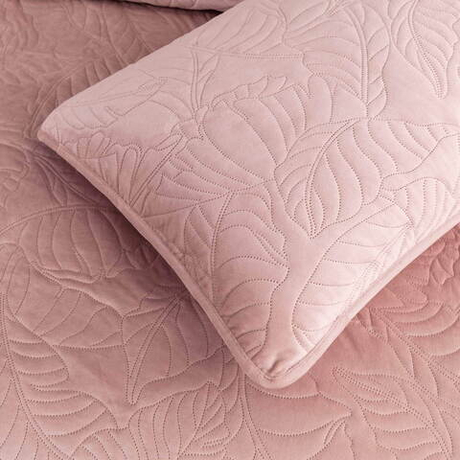 Покрывало 160х220 и наволочка 50х70 Sofi De MarkO Мелисса чайная роза