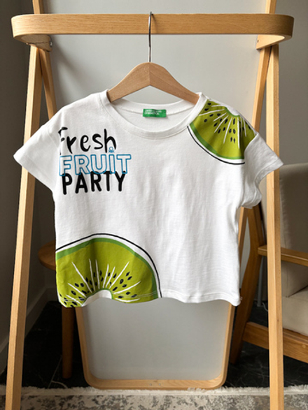 Хлопковая футболка Benetton, 110