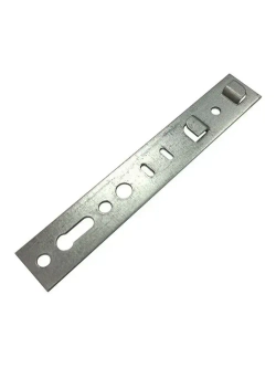 Анкерная пластина для окон, REHAU, 10шт. Металл 1,5мм. Длина 150мм. Подходит для окон РЕХАУ, Брусбокс, Грюндер, Reachmont, Монблан.