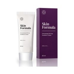 Skin Formula Fermented Oil Free Sunblock Cream SPF50+ PA+++ Солнцезащитный крем c увлажняющим и успокаивающим действием, 65 мл