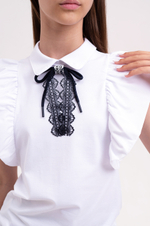 Блуза к/р трикотаж. д/д DELORAS Z63479S