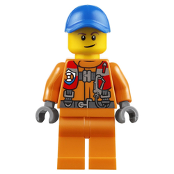 LEGO City: Спасательный самолет береговой охраны 60164 — Sea Rescue Plane — Лего Сити Город