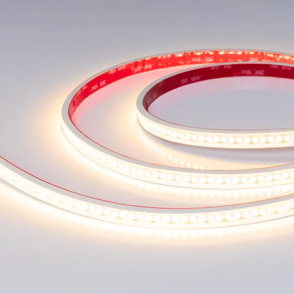 Светодиодная лента герметичная RTW-PS-A180-12mm 48V Warm2700-CX2 (19 W/m, IP67, 10m) (Arlight, CRI>90) 063805