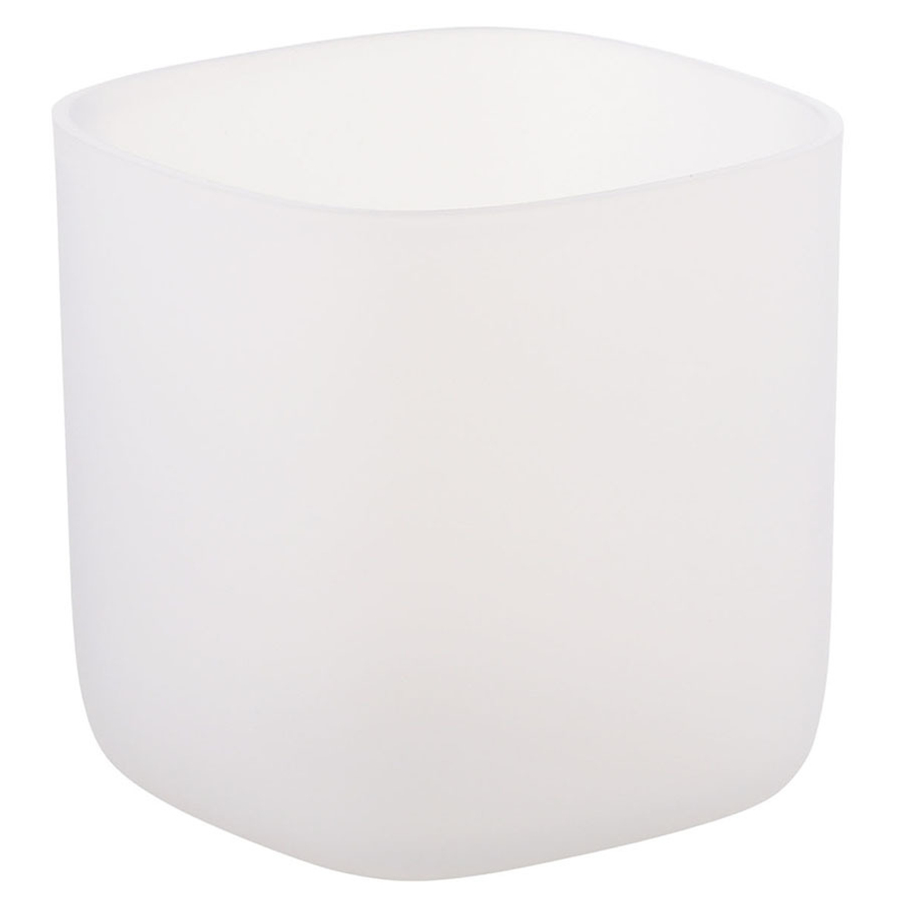 Контейнер для хранения 600мл Qualy с плоской крышкой белый