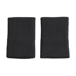 Напульсник теннисный Adidas Long Wristband (OSFM) 2P - black/iron metallic