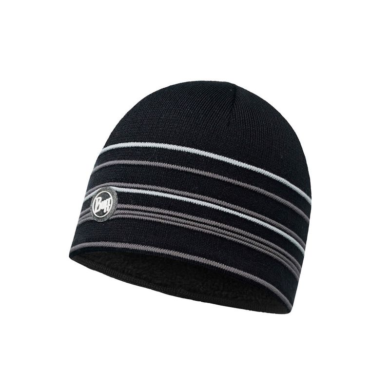 Шапка вязаная с флисом Buff Stowe Black Фото 1