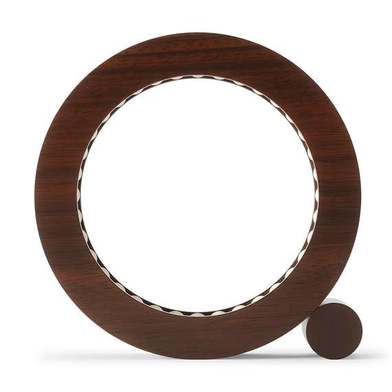 Органайзер для украшений ferris,  D19 см, орех