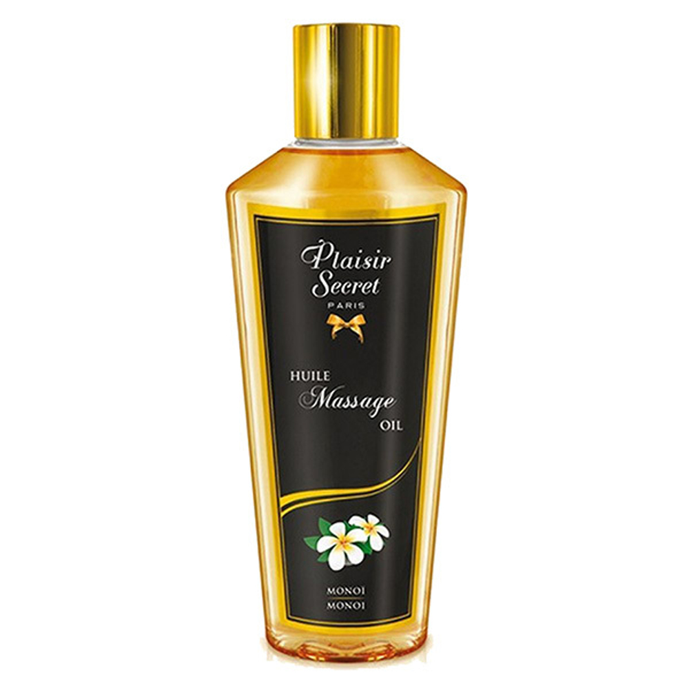 Сухое массажное масло с ароматом монои Plaisir Secret Huile Massage Oil Monoi
