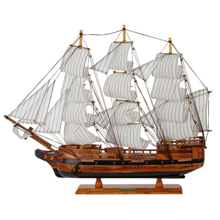 800459 Корабль 59*12*49см