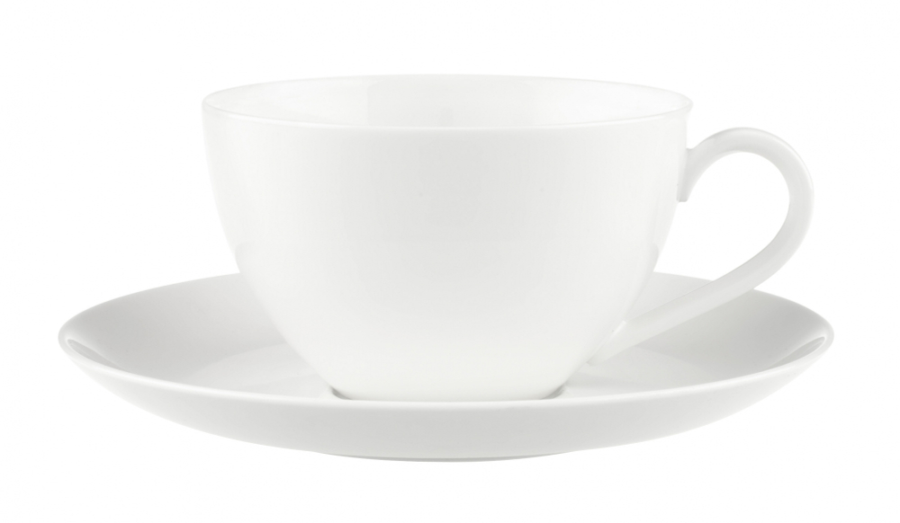 Villeroy & Boch Чашка с блюдцем Anmut 400 мл для завтрака 1045451240+1045452520