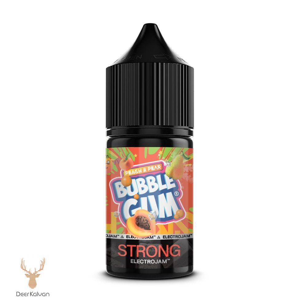 Жидкость ElectroJam Strong &quot;Peach &amp; Pear Bubblegum&quot; (30 мл 20 мг) [M]