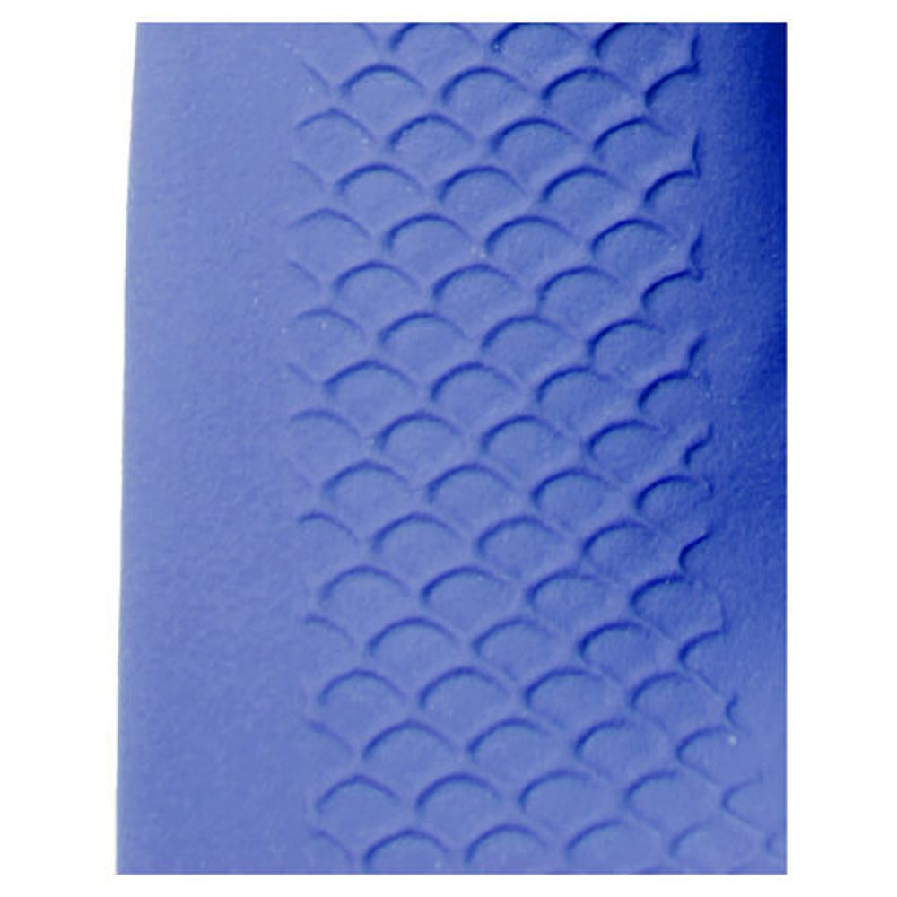 Перчатки латексные КЩС, сверхпрочные, плотные, хлопковое напыление, размер 7 S, малый, синие, HQ Profiline, 74733