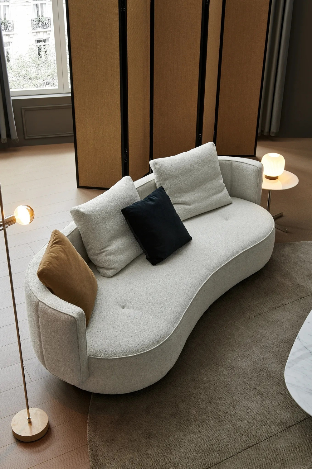 Диван полукруглый TORII BOLD