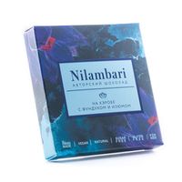 Шоколад авторский на кэробе, без сахара с фундуком и изюмом Nilambari, 65 г