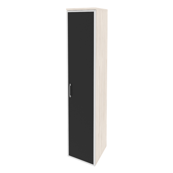 Оникс Шкаф высокий узкий правый O.SU-1.10 R (R) black  400*420*1977