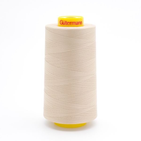 Нитка Gutermann Mara 120 (5000 метров), 1 боб., универсальная | 186 крем-брюле