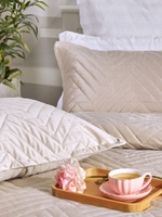 Наволочка декоративная, чехол на подушку на молнии, 2 шт, бархат, 50х70 см