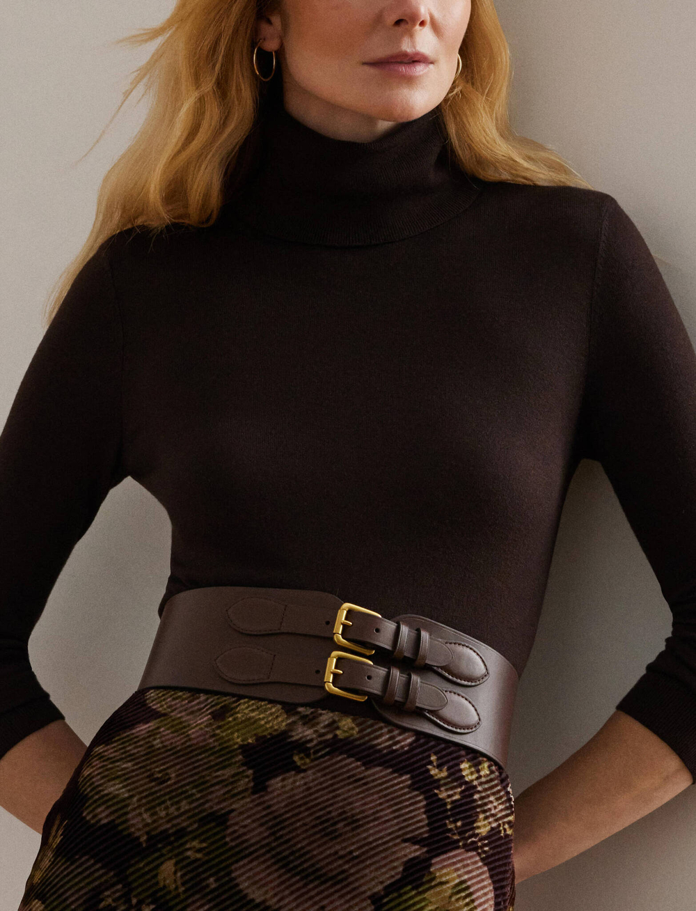 Гольф LAUREN RALPH LAUREN - коричневый(200940470)