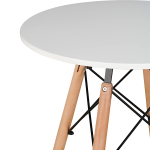 Стол LA ALTA EAMES DSW D90 белый