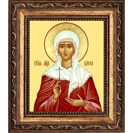 Васса Алонская Святая мученица. Икона на холсте.